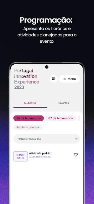 Portugal Innovation Experience Screenshot 2