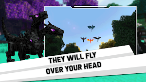 MCPE Fantasy Dragon Modpack Screenshot 0