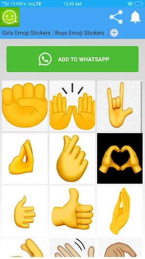 YOWhatsapp-Stickers Screenshot 1