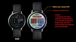 Mixed color Function Wear OS Screenshot 0