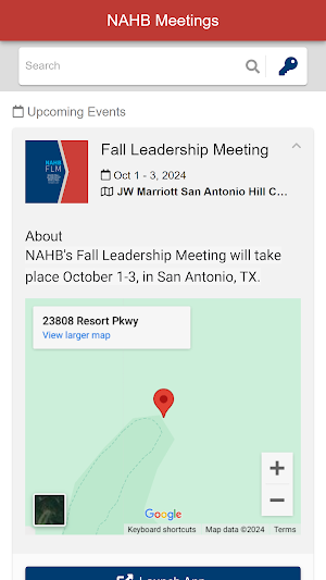 NAHB Meetings Screenshot 1