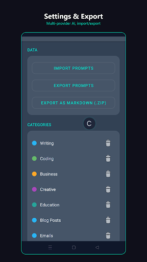 CopyLayer - AI Prompt Manager Screenshot 3