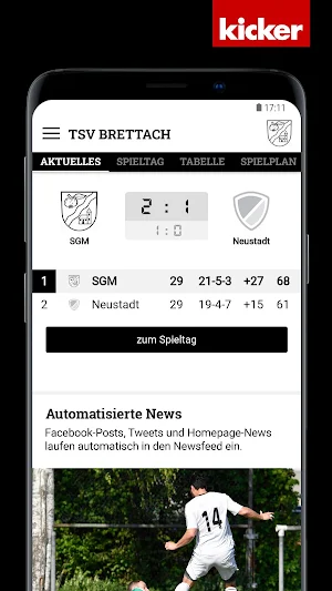 TSV Brettach Screenshot 2