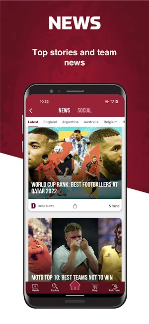 Fanzine Football - Live Scores Screenshot 0