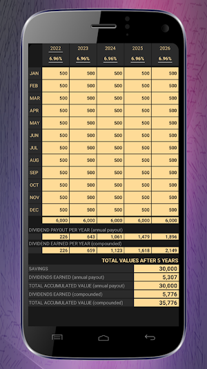 Pag Ibig MP2 Calculator Screenshot 1
