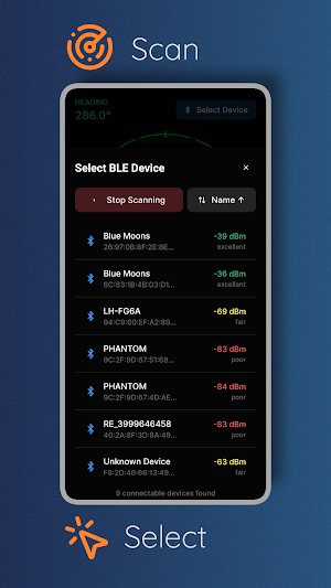 Beacon Scout - BLE Tracker Screenshot 1