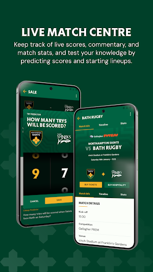 Northampton Saints Screenshot 3