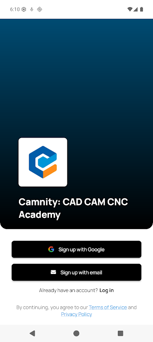 Camnity: CAD CAM CNC Academy Screenshot 0