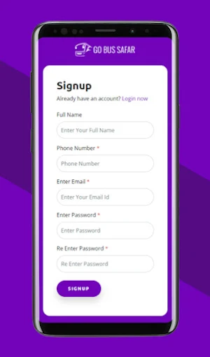 Go Bus Safar Screenshot 2