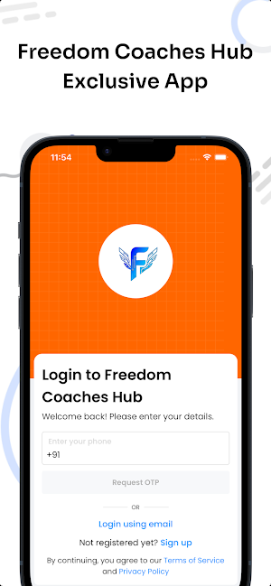 Freedom Coaches Hub Screenshot 0