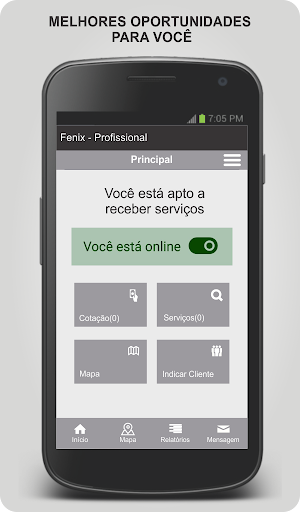 Fenix Motos Transportes - Profissional Screenshot 0