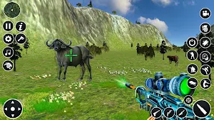 Angry Bull Hunting: FPS Game Screenshot 3