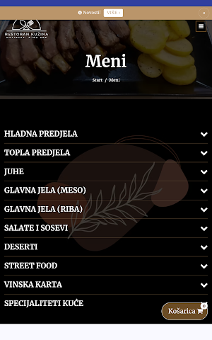 Restoran Kužina Screenshot 2
