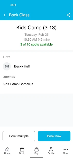 Kids Camp by Burn Boot Camp Screenshot 2