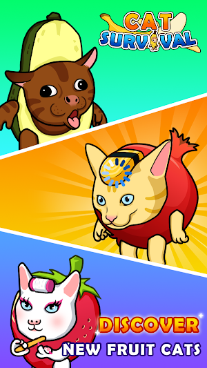 Cat Survival - Animal io Screenshot 2