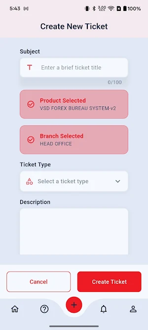 VSD Helpdesk Screenshot 2