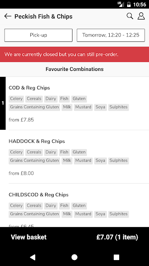 Peckish - Click and Collect Screenshot 1