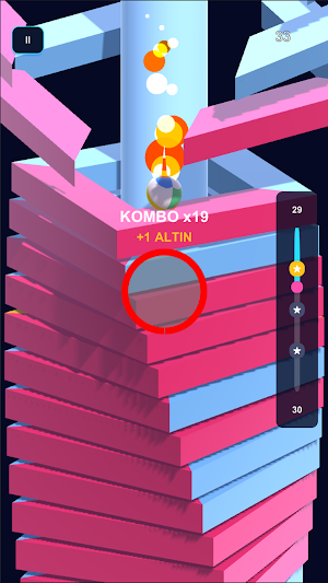 Renk Kule: Hızlı Düşüş Screenshot 3