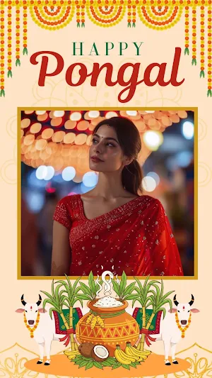 Pongal Photo Frame Screenshot 2