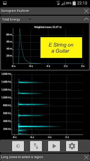 Sound Spectrum Explorer Screenshot 2