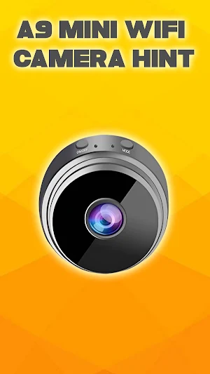 A9 Mini WiFi Camera Hint Screenshot 0
