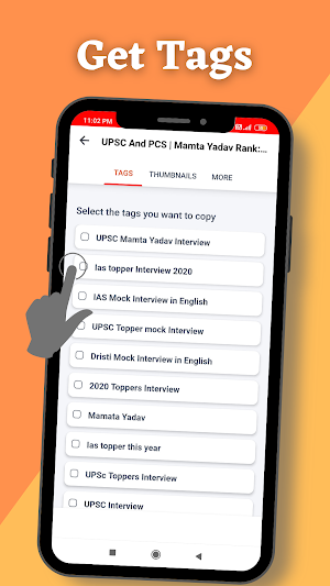 Tags Tool: Tags Finder Screenshot 3
