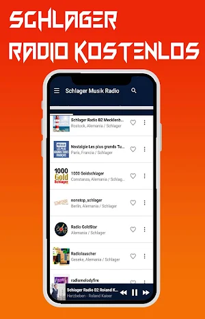 Schlager Radio app Screenshot 0