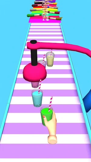 Bubble Tea Stack Challenge 3D Screenshot 3