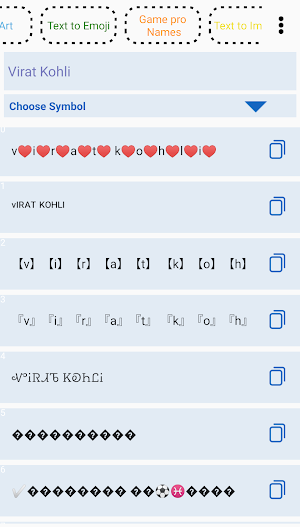 Stylish Fonts App Screenshot 3