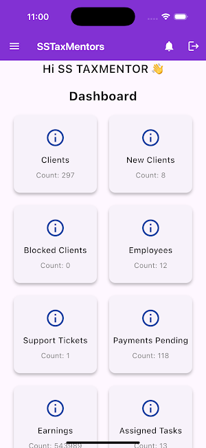 SS TAXMENTORS Screenshot 2