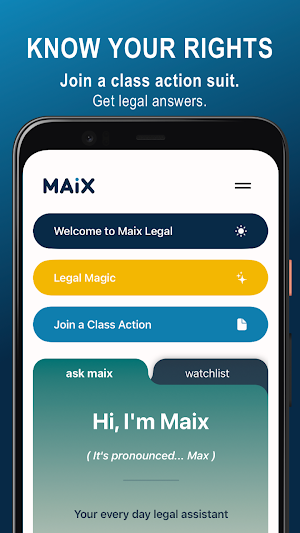 Maix Legal Screenshot 0