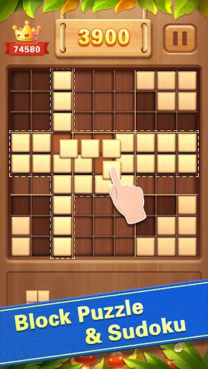 Wooden Block Sudoku Screenshot 3