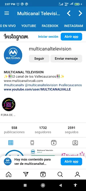 Multicanal Televisión Screenshot 1