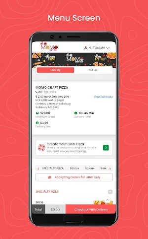 MOMO CRAFT PIZZA Screenshot 1