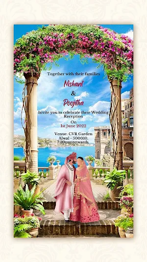 Wedding Invitation Video Maker Screenshot 0