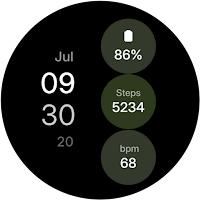 Minimal Digital Watch Face