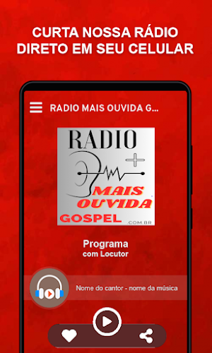 RADIO MAIS OUVIDA GOSPEL Screenshot 0