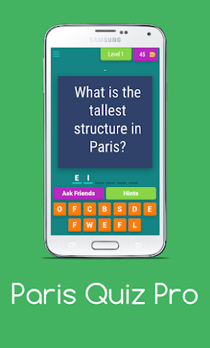 Paris Quiz PRO Screenshot 1