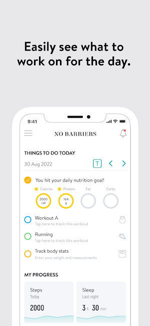 No Barriers Fitness Screenshot 1