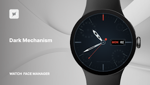 Dark Mechanism - watch face Screenshot 0
