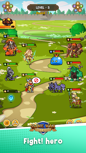 Slime War: Idle Hero Screenshot 1