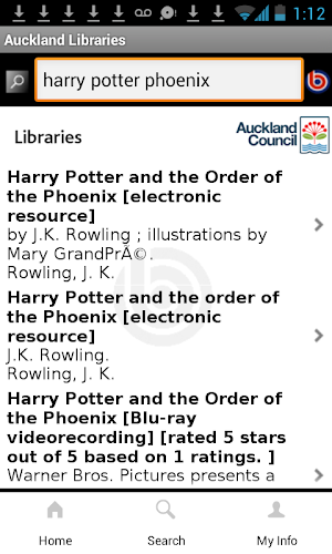 Auckland Libraries Screenshot 1