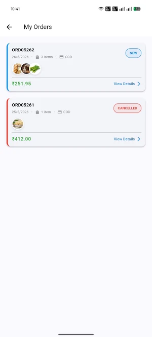 Transparent Grocery Screenshot 1