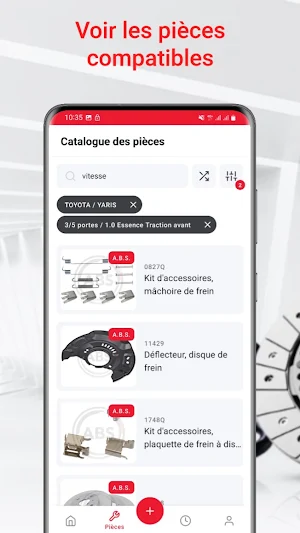 Parts Catalog Screenshot 3