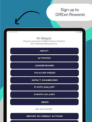 GREen Rewards; Greenwich Screenshot 3