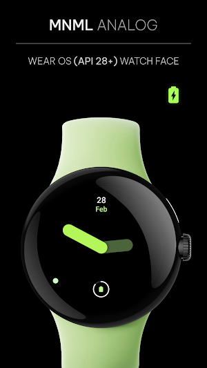 MNML Analog: Watch face Screenshot 0
