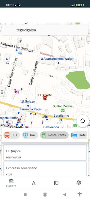 Honduras Offline Map Screenshot 0