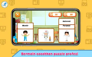 Belmain - Belajar Pekerjaan dan Profesi Screenshot 3