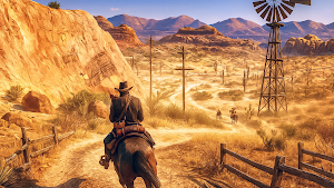 Cowboy Old West Horse Games Screenshot 1