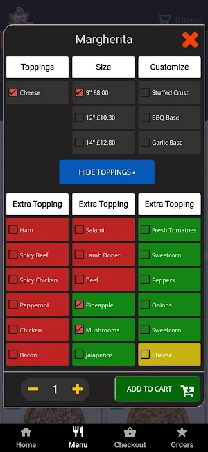 Bellas Pizza Kebab Treforest Screenshot 2
